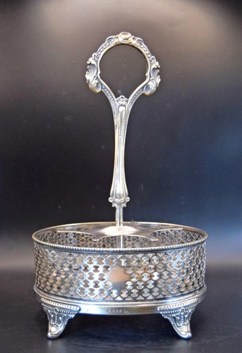 Victorian silver condiment - victorian,