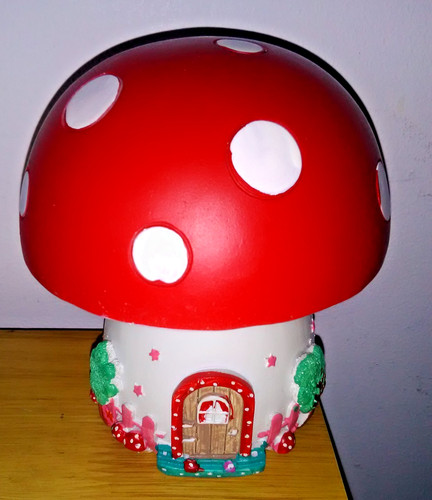 Large funky red white - funky, &