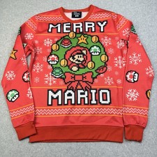 Super Mario Bros Sweater Adult