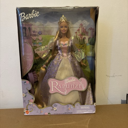 Barbie rapunzel doll - barbie,