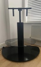 Tech Link Strata D2 TV Stand With Two Shelves In Black