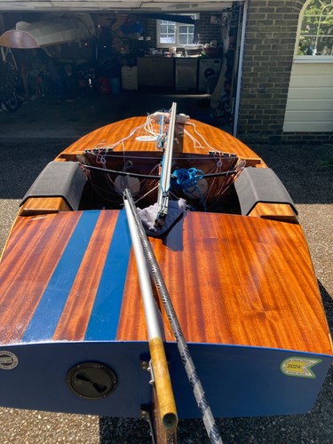 Recently restored dinghy - recently, ok
