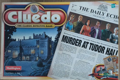 Cluedo board game waddingtons - cluedo,