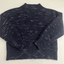 Varley Navy Albion Knit Jumper