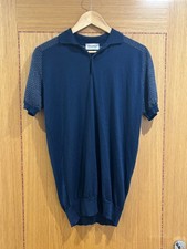 John Smedley Medium Blue Pure