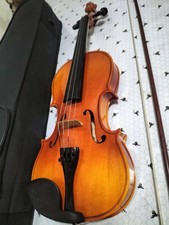Feronza Violin Full Size 4/4 Size Violin Outfit Carry Case Bow Rosin