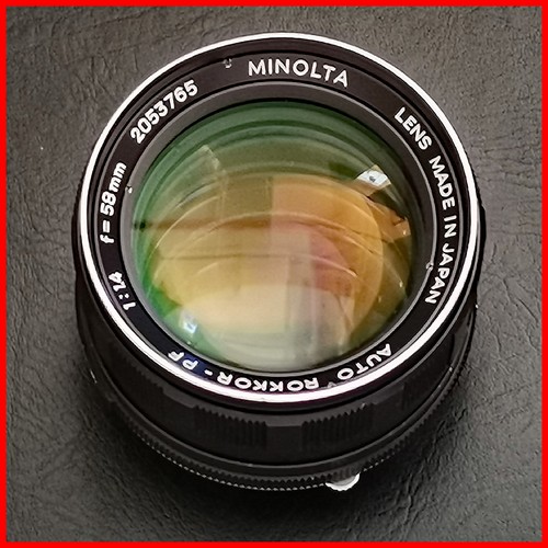 Minolta auto rokkor 58mm - auto, rokkor-pf