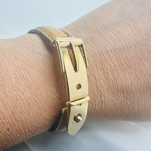 Gucci brown gold belt motif - brown,