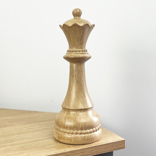 Imperfect brown chess piece - imperfect,