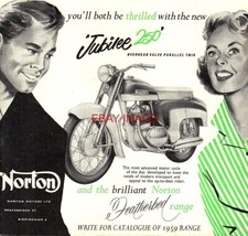Original 1959 Advert NORTON