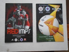 Lincoln Red Imps v Rangers 2020/21 Europa League 2 programmes