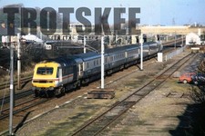 35mm Slide BR British Rail Diesel HST Intercity 125 43068 Retford 1989 Original