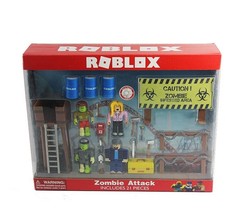roblox 21 piece zombie attack kids figure toy set hot 🔥 Christmas birthday gift