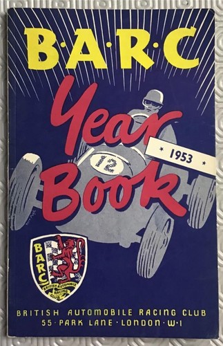 The barc year - barc, 1953