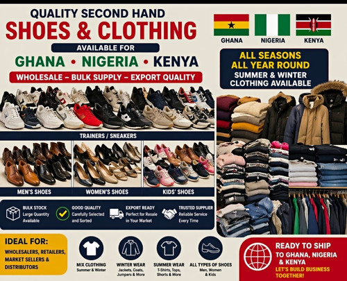 Second hand shoes - second,