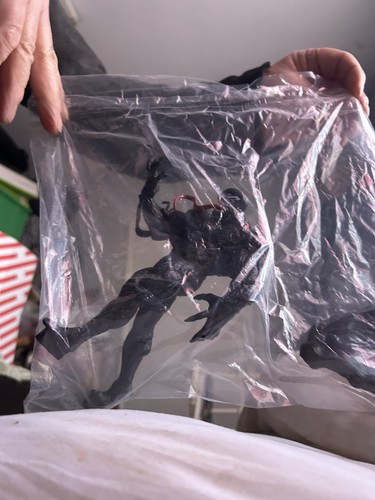 Black venom figure - black, stand