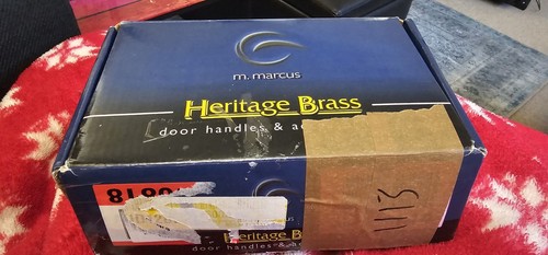 Heritage brass door handles - brass,