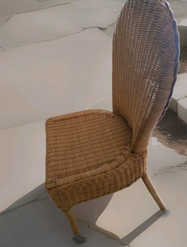 Vintage freestanding wicker - vintage,