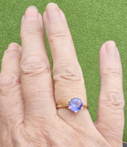 Aaa tanzanite 18k - tanzanite, ring
