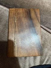 Vintage Wooden Jewellery Box Faux Book