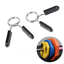 2X Barbell Clamps Dumbbell