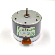 Mabuchi EG-530AD-9B DC 9V 2400RPM CCW Capstan Tape Deck Audio Recorder Motor DIY