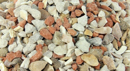 Mixed pigeon grit with - mixed,