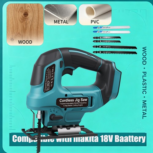 Cordless jig saw 6 - jig, +