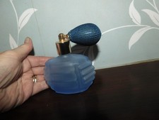 FROSTED PALE BLUE GLASS