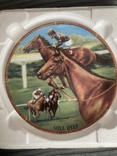 Race Horse Plate of Mill Reef