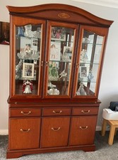 John E Coyle 3 Door Glass Dislpay Cabinet with Draws (Great condition)