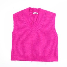 Zara Women Pink Chunky-Knit
