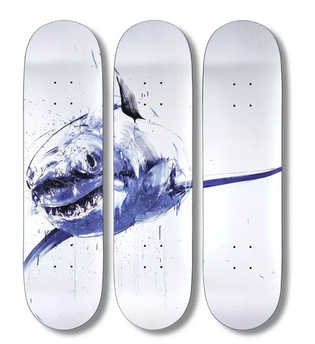 Dave white apex - skate, deck