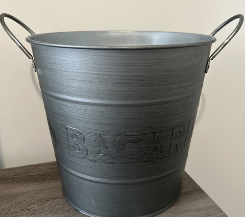 Bacardi ice bucket metal - bacardi,