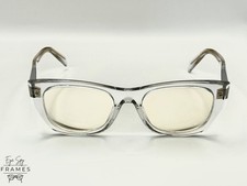 PRADA VPR A18 12R-1O1 Cat Eye Clear Acetate Glasses Spectacles Frames Size 52