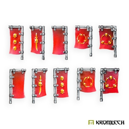 Kromlech cyber samurai banners - samurai,