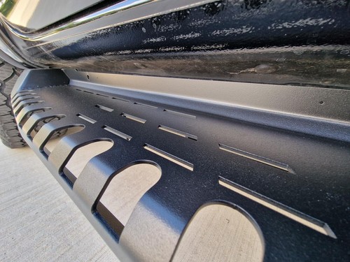 Off road metal side steps - road,
