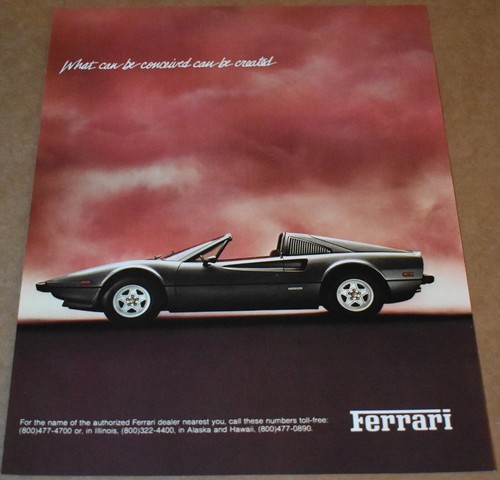 1981 print ferrari 308 gtsi - 1981,