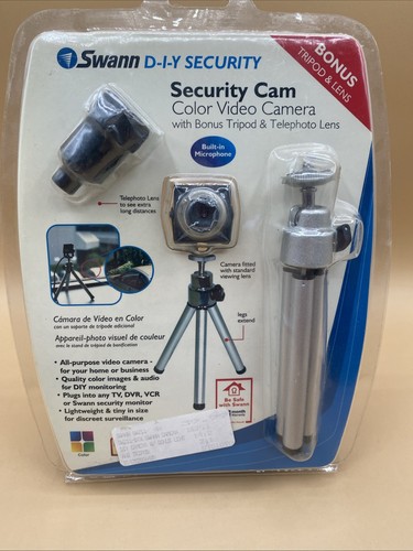 Swan security cam color - swan,