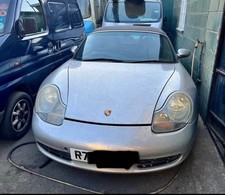 Porsche Boxster 986 Rolling Shell And Engine Spares Or Repair Parts Car