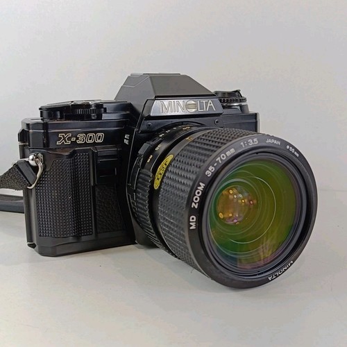 Minolta 300 35mm slr - x-300, film