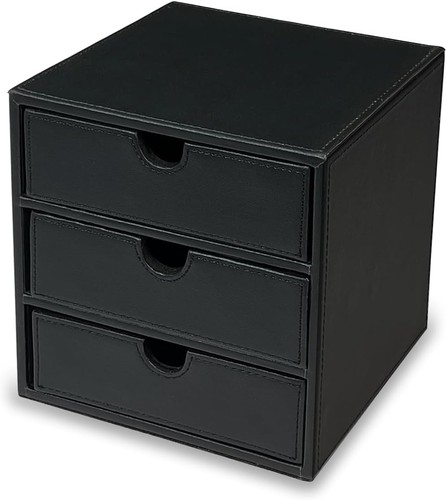 Osco faux leather drawer - osco,
