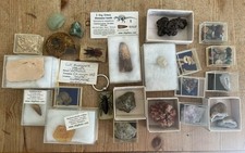 Assorted Collection of Crystals, Rocks, Minerals, and Fossils Job Lot