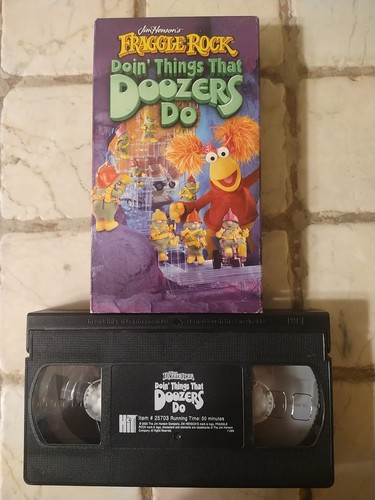 Fraggle rock vhs doin doing - fraggle, doin'