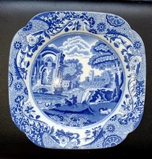 Antique spode blue - antique, italian