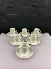 Royal Doulton Morning Star Coffee Cups and Saucers Set of 6