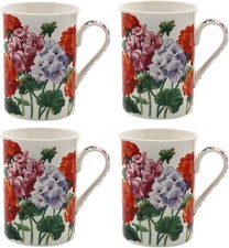 Floral Geranium Fine China