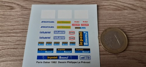 Decals deco paris dakar - decals,