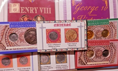 British historical type coins - type,