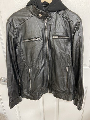 Echtes leder zip liner - leder,